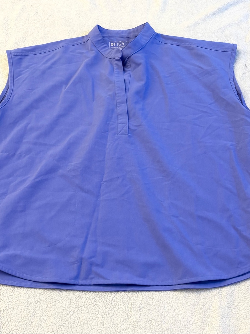 FIGS Rafaela Scrub Top Blueberry
